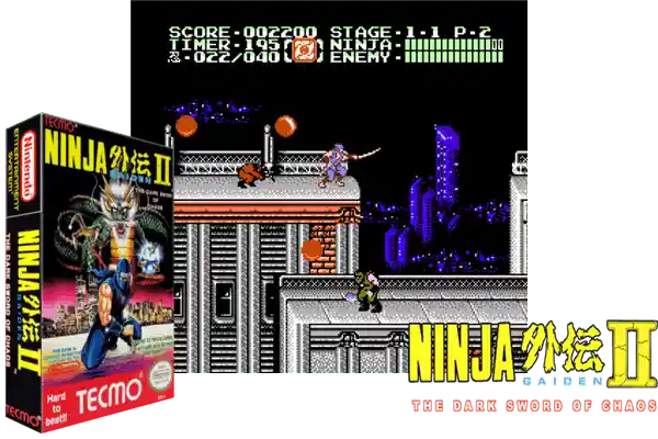 ninja gaiden ii - the dark sword of chaos